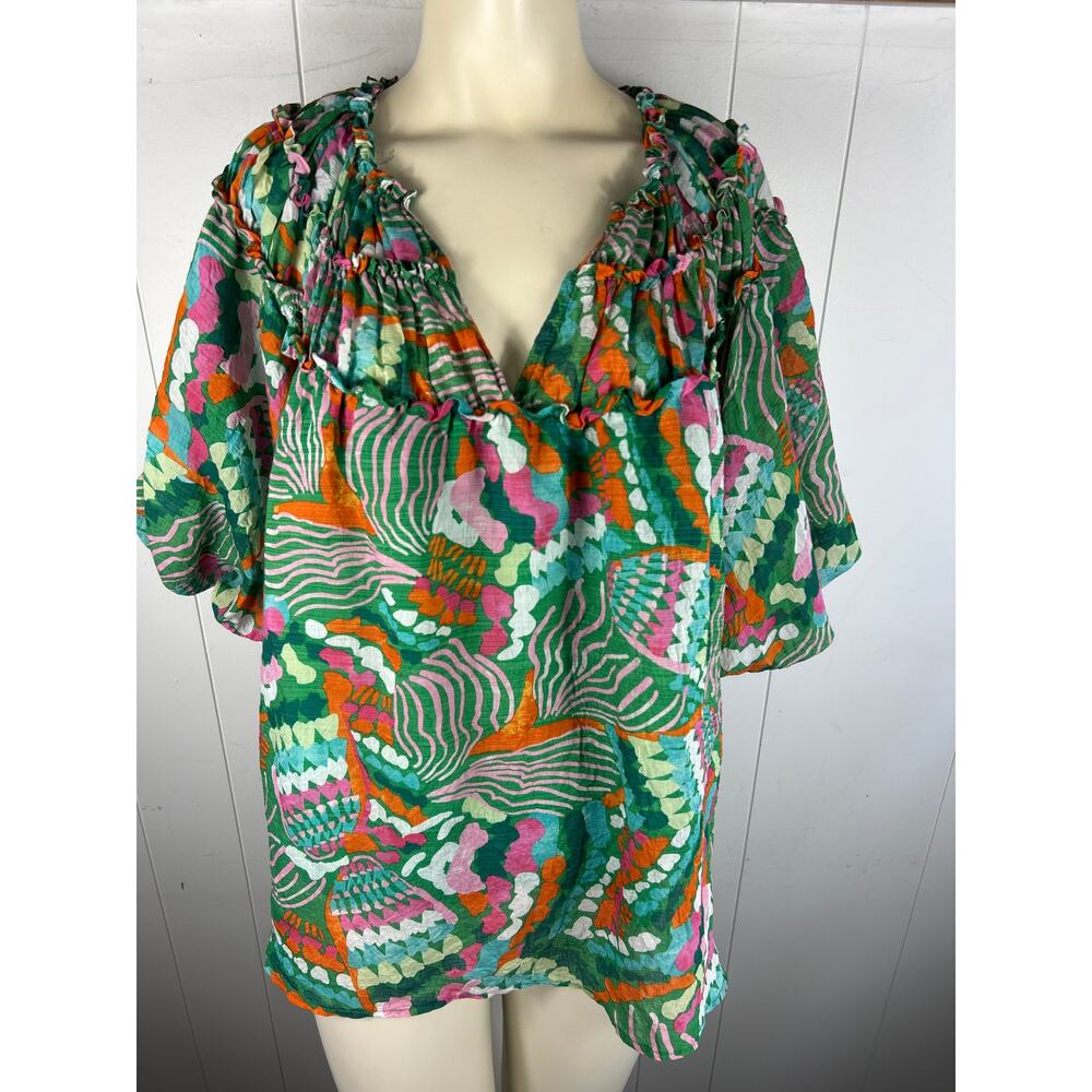 Entro Multicolor Patterned Blouse - Picture 4 of 7